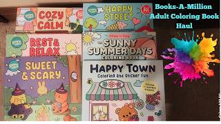 Books-A-Million Adult Coloring Book Haul