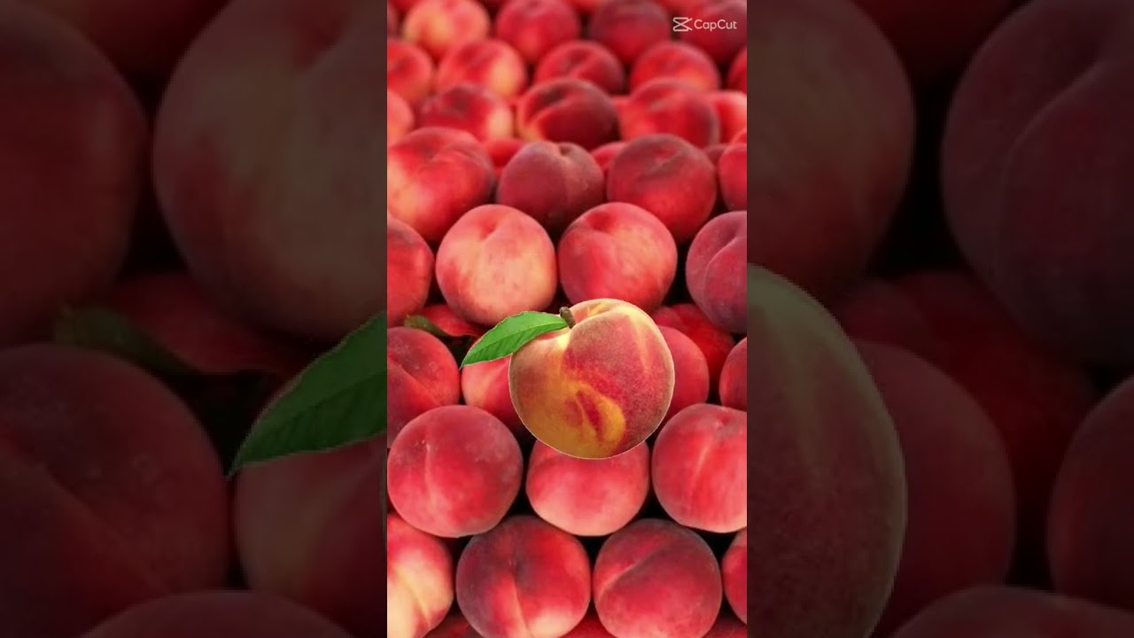 Nice 👌 magical peach 🍑 # viral magical fruit 