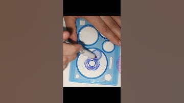 Spirograph patterns in a Flash ⚡️⚡ #spirograph #relaxing