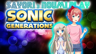 (R16+) Sayori & Noumi Play Sonic Generations screenshot 2