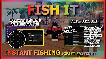 FISH IT Script Pastebin 2025 AUTO FARM, INSTANT FISHING, KAITUN, GHOSTFINN QUEST, EVENT (NO KEY) 🦈🐟