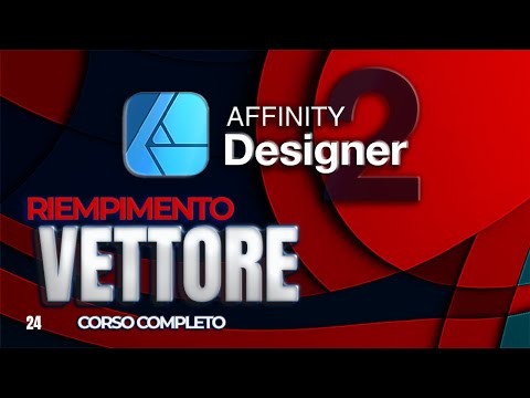 Creare Forme COLORANDO Affinity Designer 2 | Tutorial Riempimento Colore Vettore