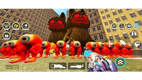 Nextbots in playground mod updated new number 1 from roblox steal a brainrot chasing New nextbots 