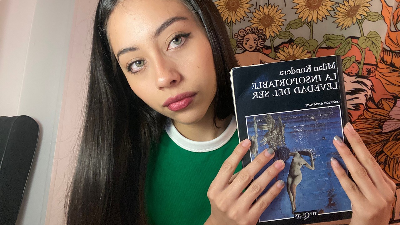 ASMR lectura susurrada, soft spoken 🦢 la insoportable levedad del ser - Milan Kundera