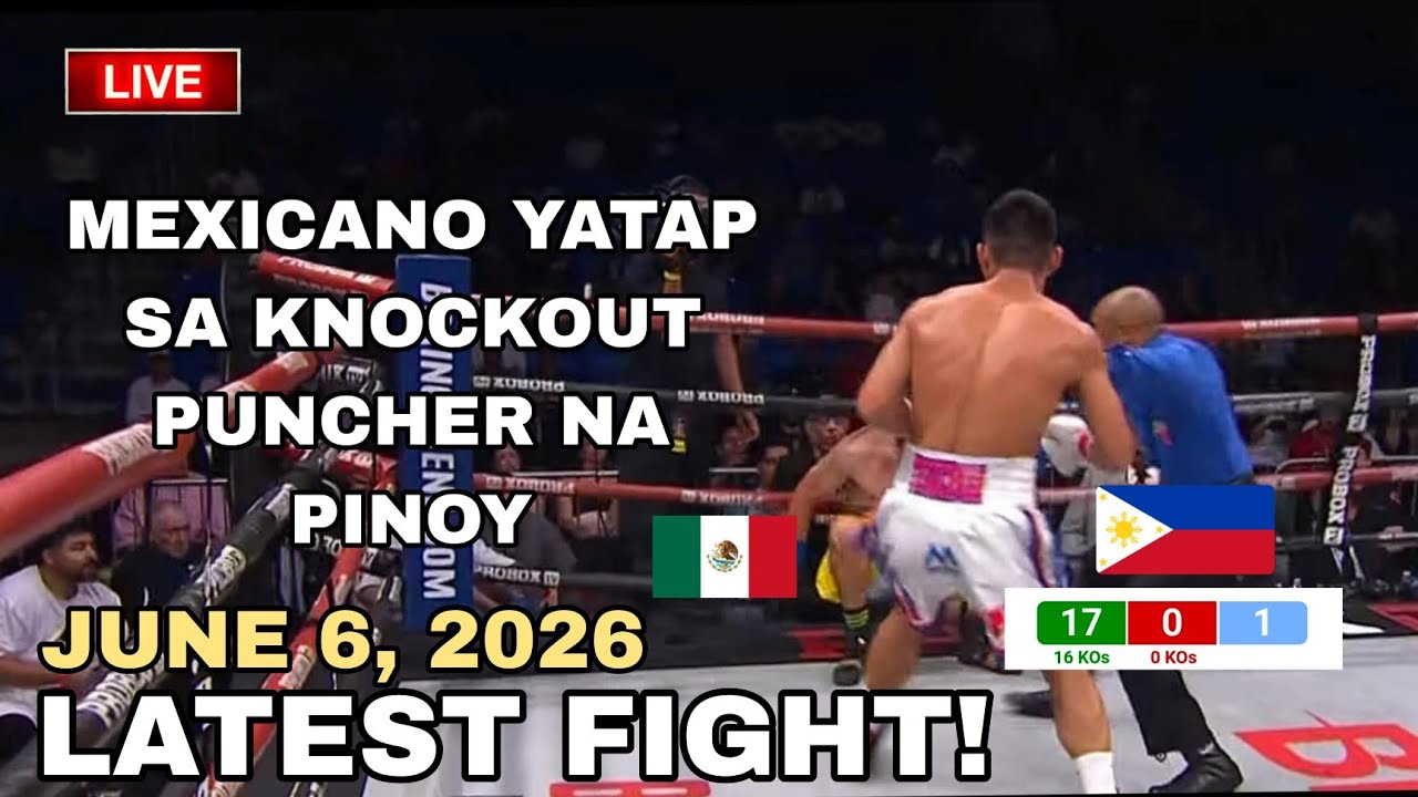 LATEST FIGHT! June 6, 2026 l PinoyTRIGGER MAN undefeated parin solid na panalo