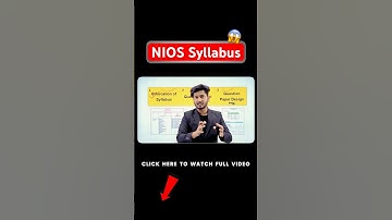 How to Download NIOS Syllabus, Sample Paper, PYQ’s #nios #study