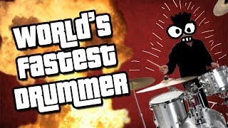WORLD'S FASTEST DRUMMER GAME! screenshot 1