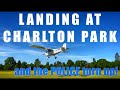 Flying Into Charlton Park - THE POLICE turn up! Skyranger with ATC Audio