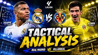 Real Madrid vs Villarreal Tactical Analysis | La Liga 2026/27