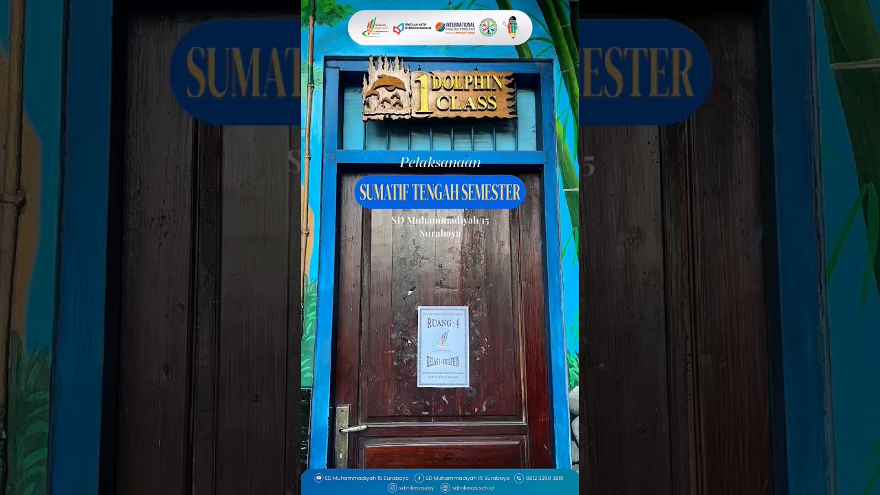 Sumatif Tengah Semester SD Muhammadiyah 15 Surabaya