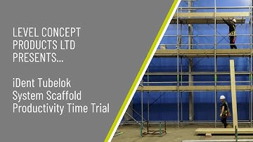 iDentTubelok Scaffold Productivity Time Trial