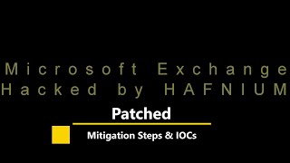 Microsoft patched several Zero days in Exchange Servers Exploited in the Wild!