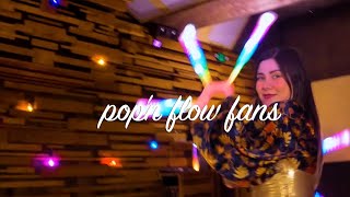 popn flow LED fans :: flow session by Jessy Spin