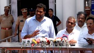 வாக்குப்பதிவுக்கு இடையே ஆதவ் அர்ஜுனா- N.ஆனந்த் புகார்மனு | TVK | DMK | Election 2016 | Aadav Arjuna