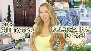DIY EXTREME PATIO AND FRONT DOOR MAKEOVER ON A BUDGET! Outdoor Decorating Ideas