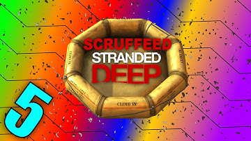 Stranded Deep Survival Game EP 5: Building, Crafting, Gathering, SHIP IN THE MIDDLE?!