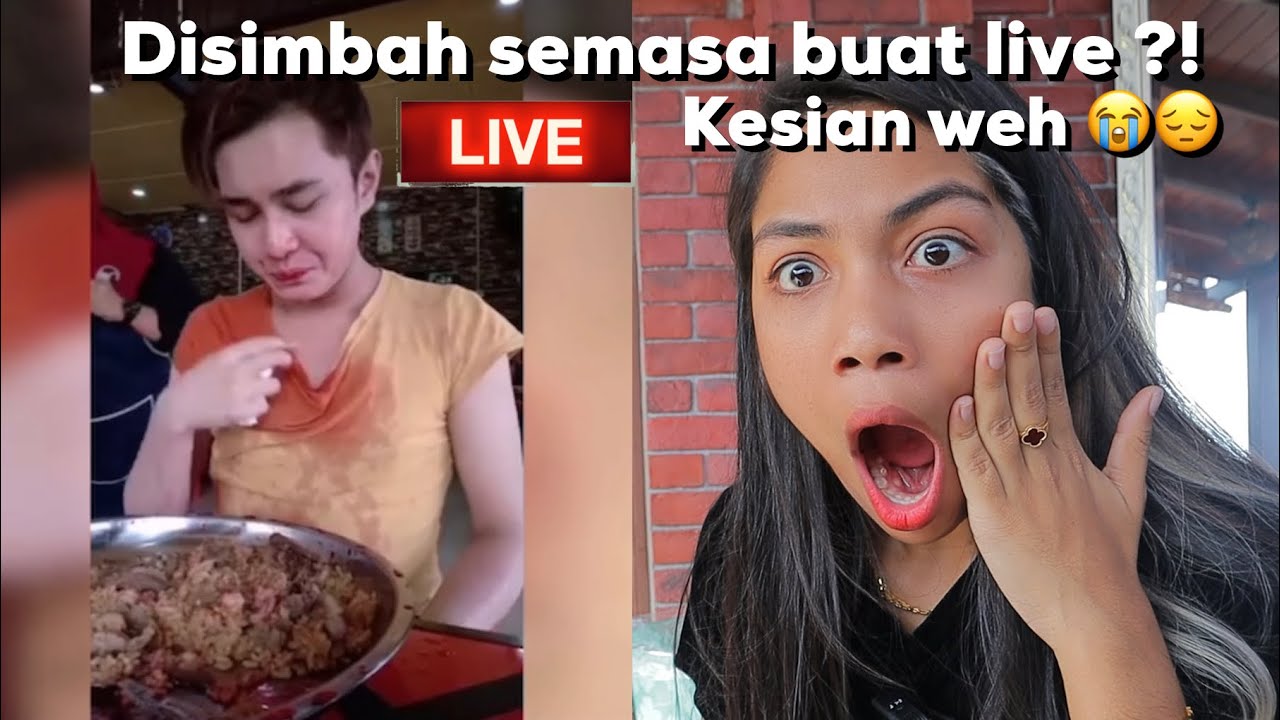 Ditarik & di simbah air semasa LIVE ?! Omg kurang ajar gila ! 😱 | AKU REACT