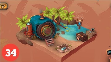 Tiny robot recharged level 34