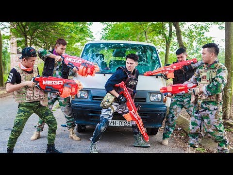 Nerf Guns War : Mission Special Of S.W.A.T SEAL TEAM Special Attack Criminal Of Arms Traffickers