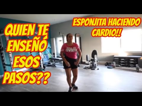 🚨Esponjita haciendo El Paso del Chavito!!💃🏻😂