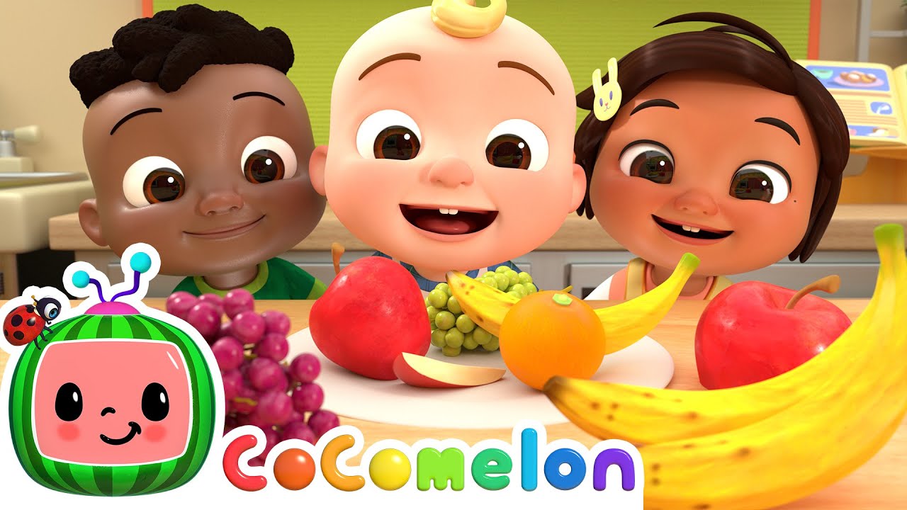 Yes Yes Fruits Song  CoComelon Nursery Rhymes  Kids Songs