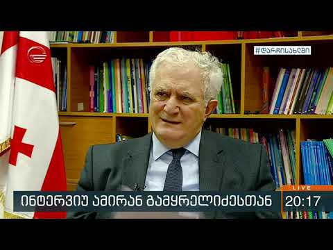 \"ქრონიკის\" შეკითხვებს ამირან გამყრელიძე პასუხობს