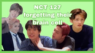 nct 127 forgetting their brain cell at home