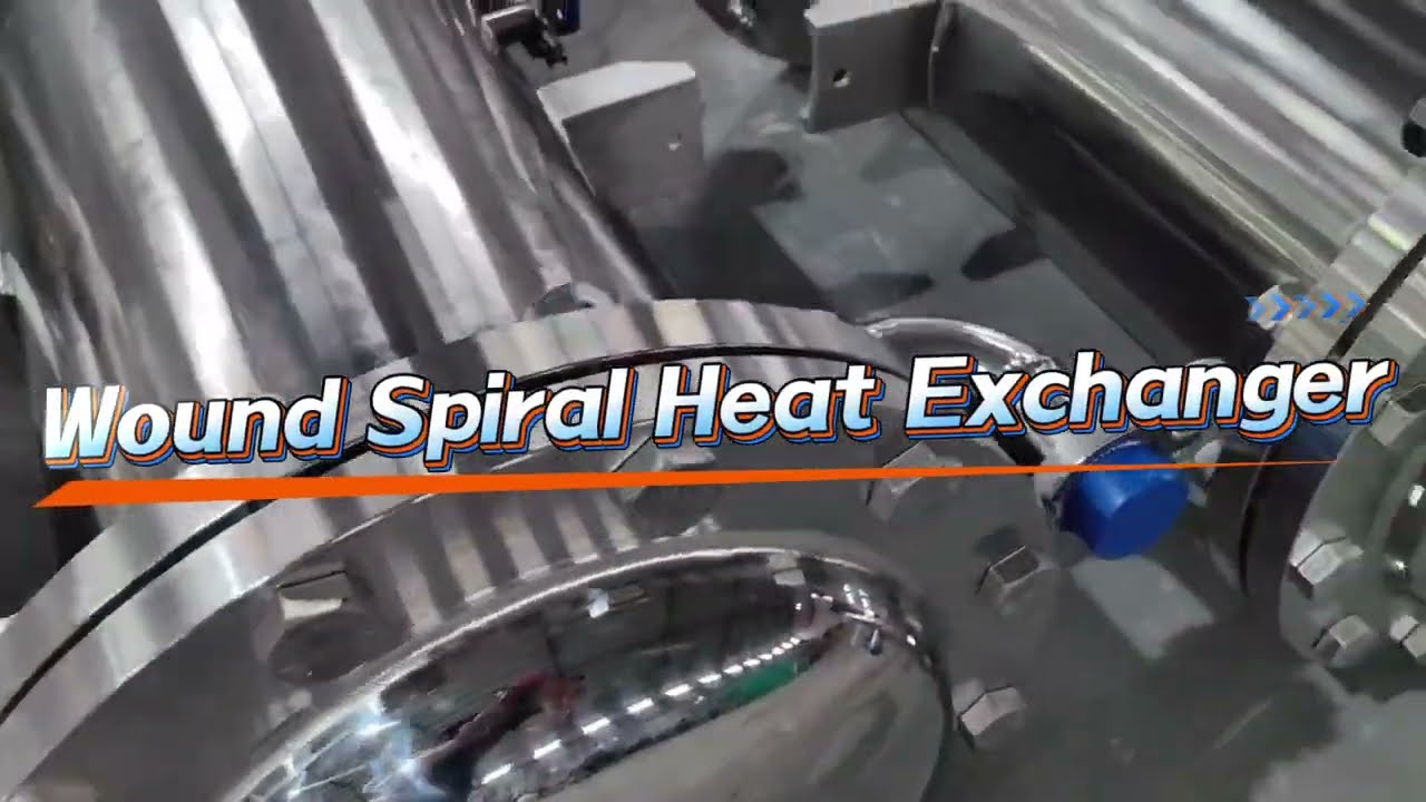 Wound Spiral Heat Exchanger | Compact Power for Sludge, Chemical & Energy Applications