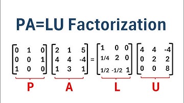 PA=LU Factorization (Step-by-Step Example)