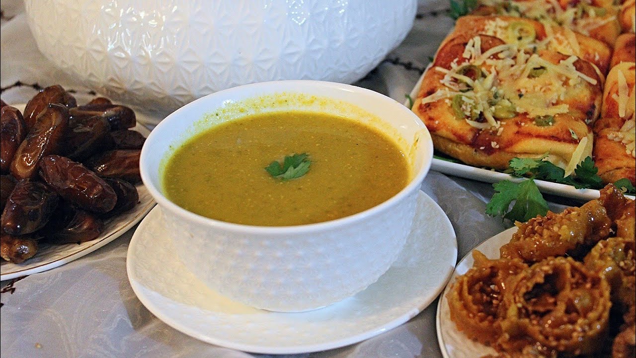 الشوربة المعتمدة عندي لذيذة جدا ماتشبعوش منها صحية وسهلة التحضير لمائدة الافطار****