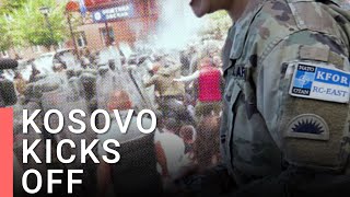 NATO reinforcements sent to Kosovo screenshot 5