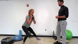 Squat Variation: Lateral Squat
