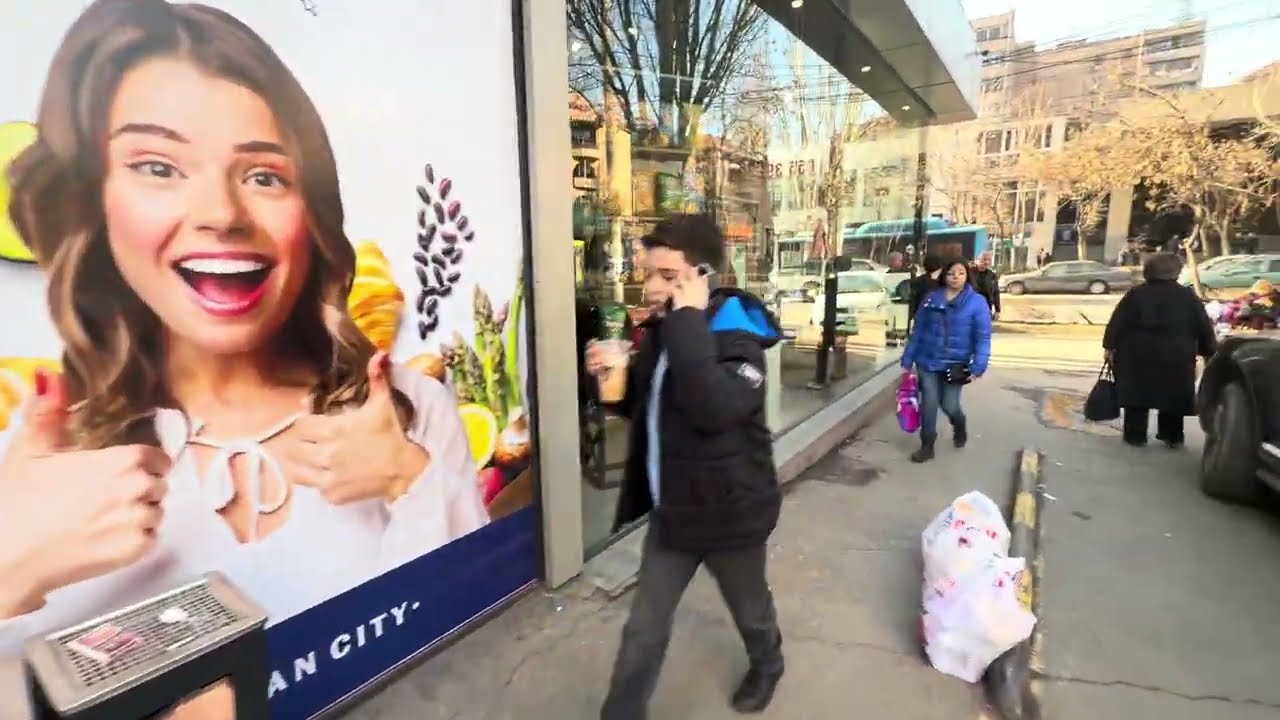 Let's go for a walk in the city with me.