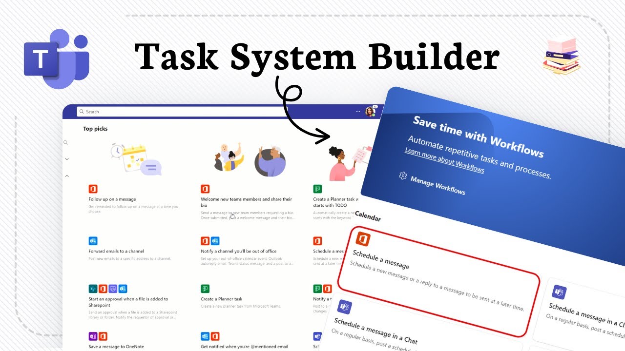 How to enable automated Workflows inside Microsoft Teams - YouTube