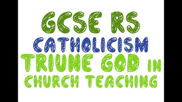 GCSE RE Catholic Christianity - Trinity in Church Teaching | By MrMcMillanREvis