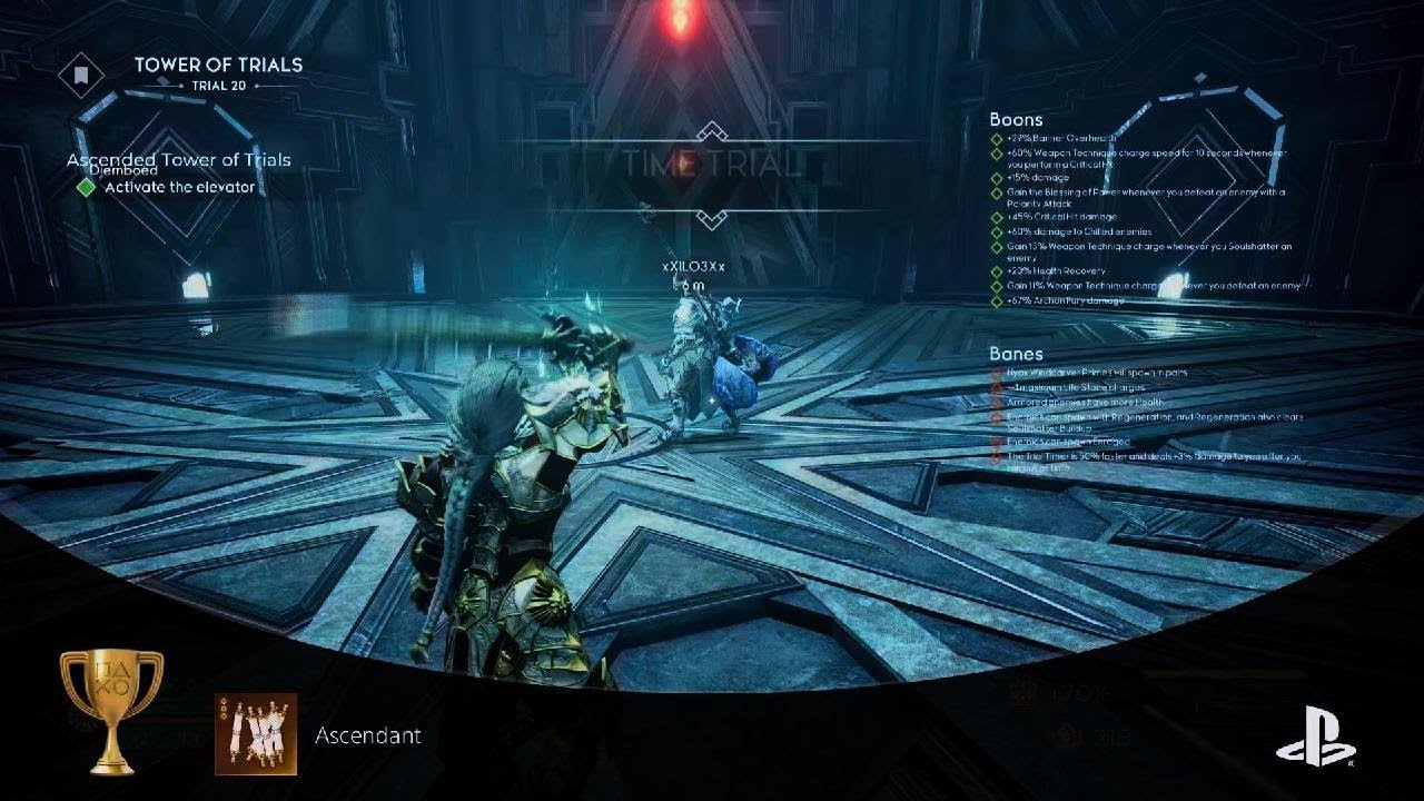 Godfall - Troféu - Ascendant