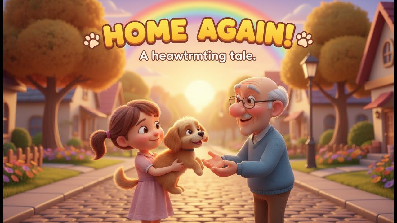 The Lost Puppy | Heartwarming Kids Moral Story |Storymoo Toon|