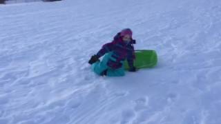 Charlotte Sledding Skills
