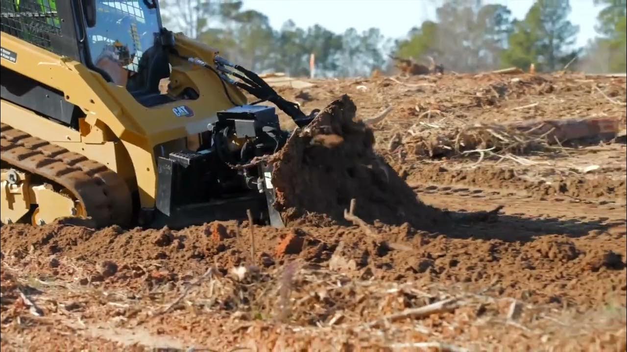 CAT SMART Dozer Blade at Work - YouTube