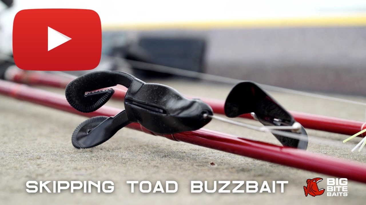 All-New Skipping Toad Buzzbait by Big Bite Baits 