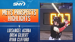 Mets prospects Luisangel Acuna, Drew Glbert and Ryan Clifford continue to impress | SNY