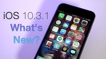 iOS 10.3.1 is Out! - What