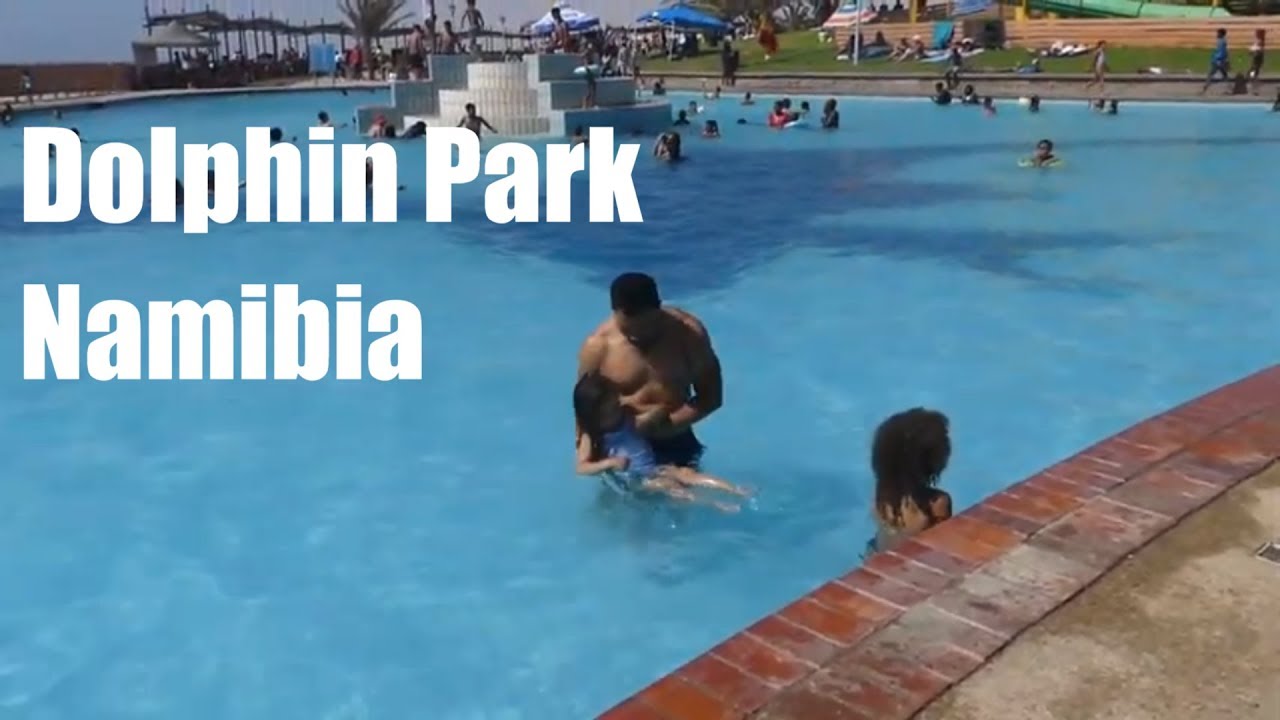 Fun Family Day at Dolphin Beach Waterpark Namibia Africa! YouTube