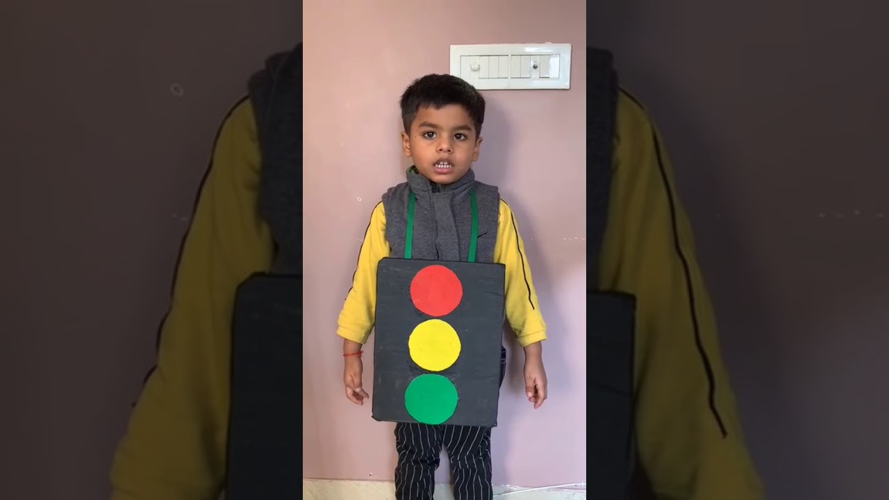 Buy FancyDressWale Traffic Signal Costume For Kids (2.5-4 YRS) Online at  Low Prices in India - Amazon.in