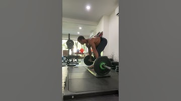 Barbell Deficit Bent Row