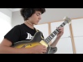 Tom Ibarra at the studio - She never sleeps (debut album "15") - Ibanez AS200