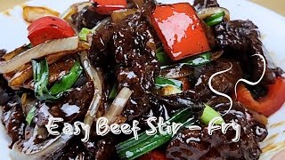 How to make beef stir - fry #resepimudah