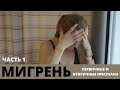 МИГРЕНЬ: симптомы, первичные и вторичные признаки. Часть 1.