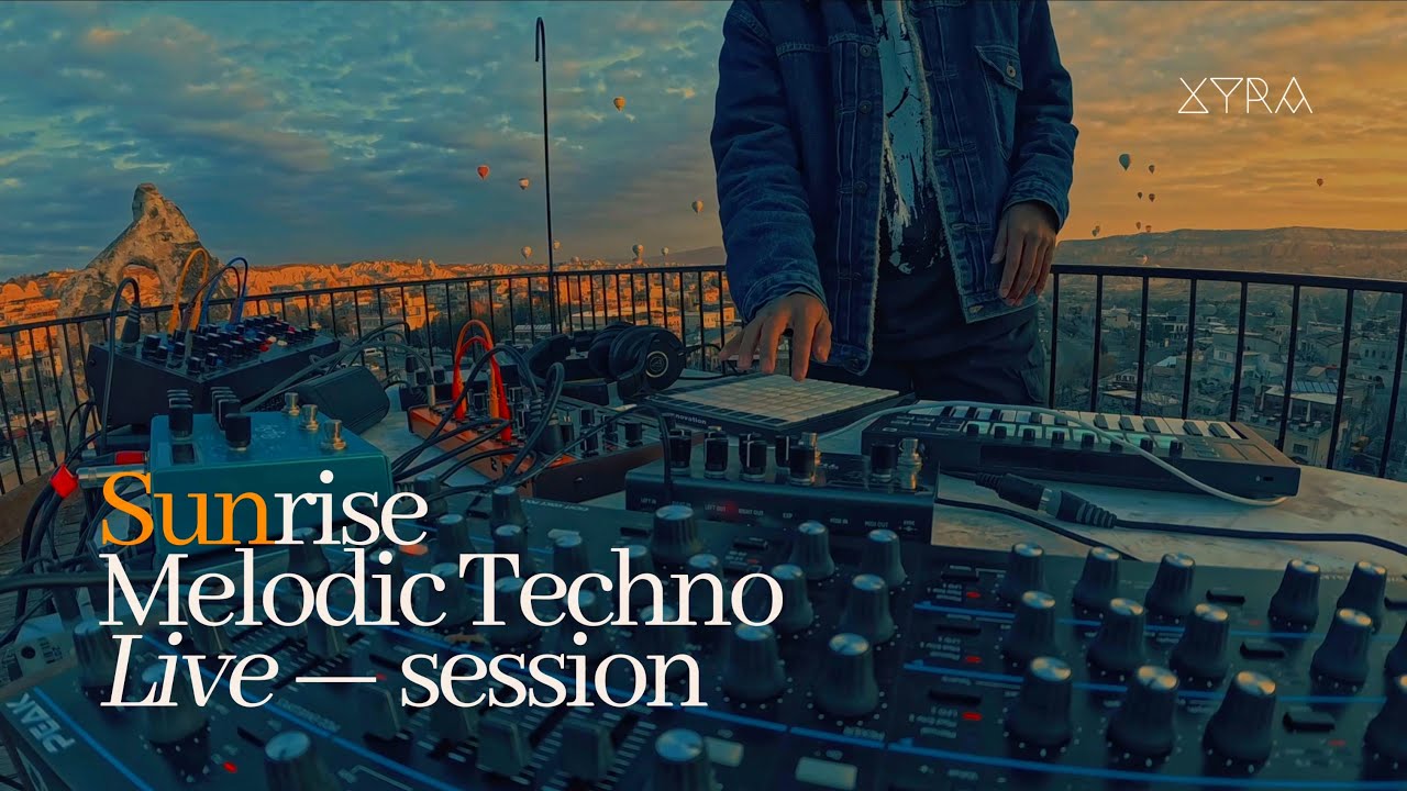 A Sunrise Melodic Techno (LIVE) from Cappadocia, Turkey