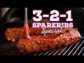 SPARERIBS 3 2 1 methode! Baby back spare ribs op de BBQ